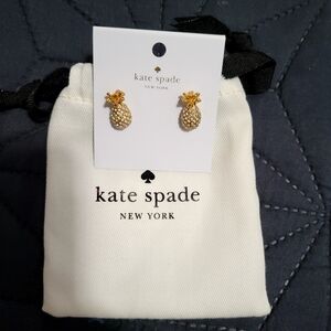 Kate Spade Pineapple Passion Stud Earrings